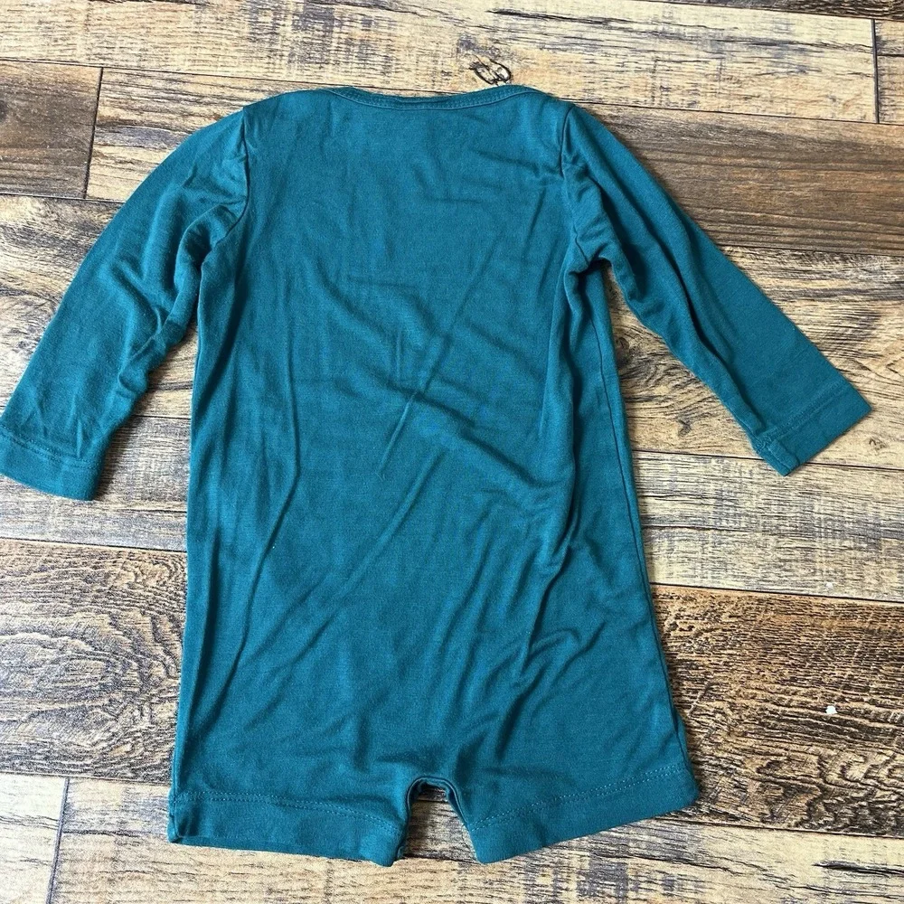 Kate Quinn Modal Romper Unisex Baby 3-6m Long Sleeve Shorts